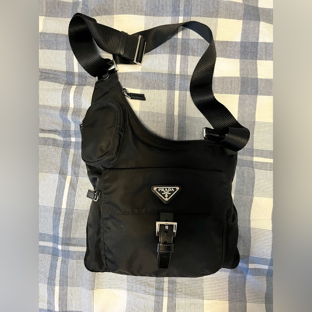 Authentic vintage Prada nylon crossbody